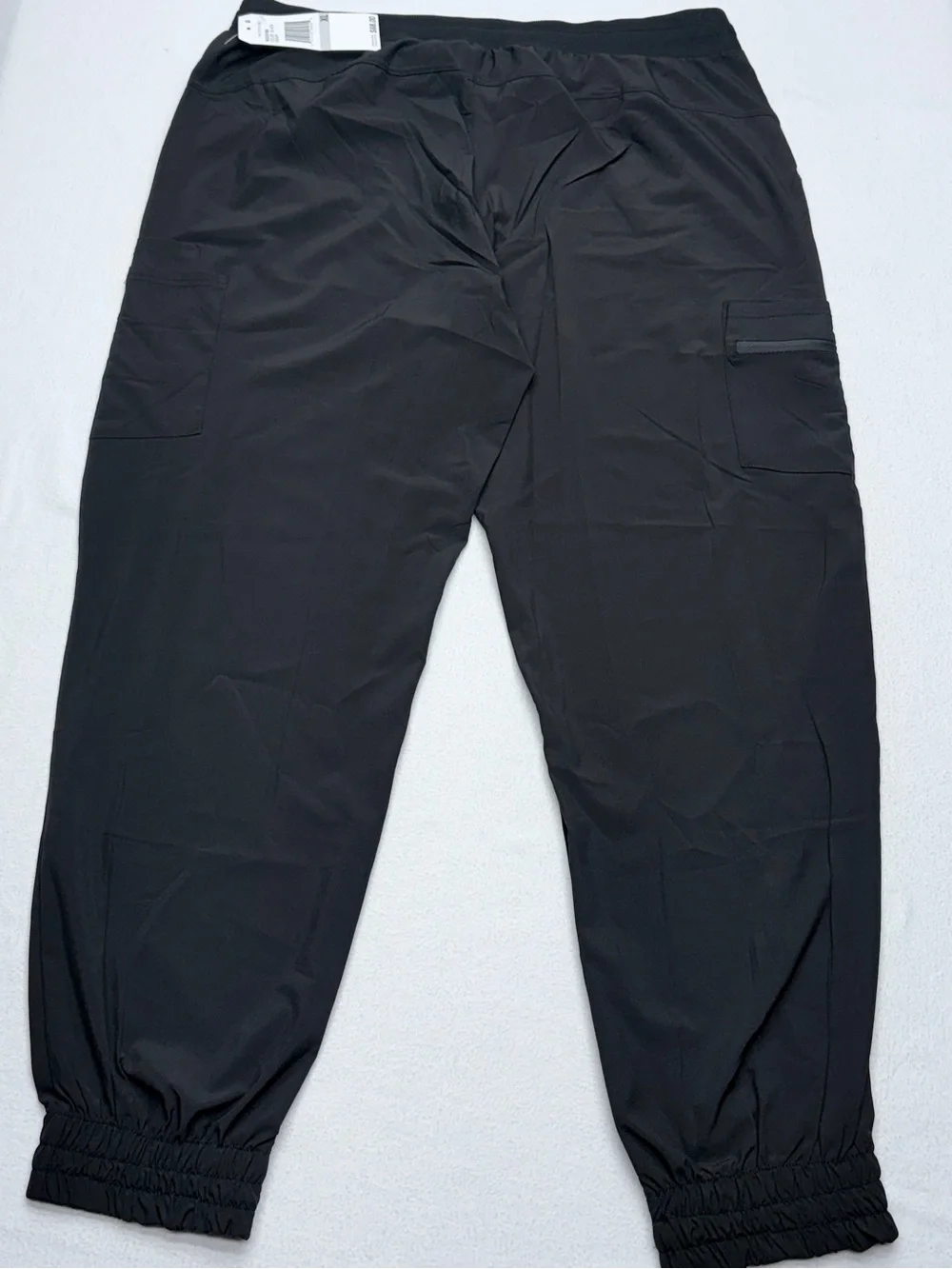 Nautica Cargo Lightweight Joggers Mens XL Black Performance NWT Unique with Draw